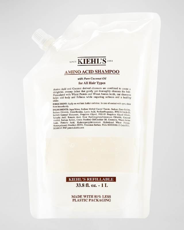 33.8 oz. (1L) Amino Acid Shampoo Refill Pouch